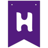 かわいいクッキーの誕生日 バンティングフラッグ (第2の旗)