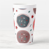 かわいいクッキースプリンクルベーカリースウィートジャイアントコーヒーM カフェラテマグ (正面)