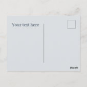 かわいいクッキーボウル追加文字ビジネス ポストカード (裏面)