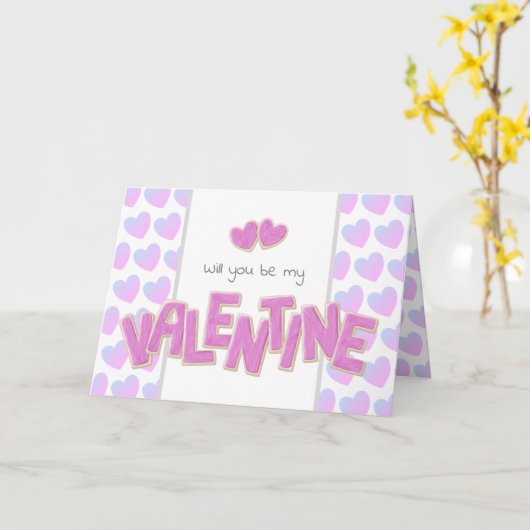 かわいいクッキー型のバレンタインカードになりますか カード (黄色い花)