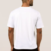 かわいいクマとアイスクリームコーンおもしろい Tシャツ (裏面)