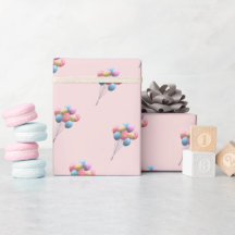 かわいいクマとバルーンの女の子