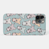 かわいいクマのお菓子スナックのカラフルなパーティ Case-Mate iPhoneケース (裏面(横))
