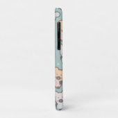 かわいいクマのお菓子スナックのカラフルなパーティ Case-Mate iPhoneケース (裏面/左)