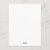 かわいいクマのカップケーキカスタムにキッズバレンタインデー シーズンカード (裏面)