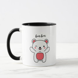 かわいいクマのコーヒーカップ マグカップ