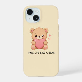 かわいいクマのスマホケース iPhone 15ケース