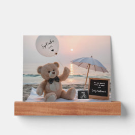 かわいいクマのソーシャルメディア妊娠発表 ピクチャーレッジ