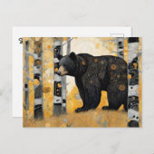 かわいいクマのハグを想って ポストカード (正面/裏面)