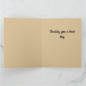 かわいいクマのハグを贈ろう カード (内部)