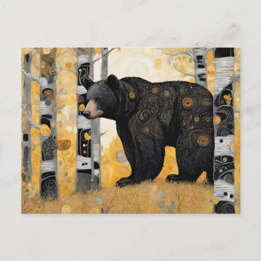 かわいいクマのハグを贈ろう ポストカード (正面)