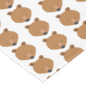 かわいいクマの動物 テーブルクロス (アングル)