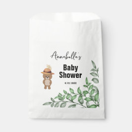 かわいいクマの木の赤ちゃんシャワー フェイバーバッグ