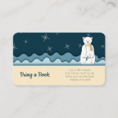 かわいいクマの本ベビー エンクロージャーカード (正面)