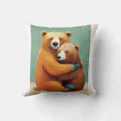 かわいいクマの枕 クッション (裏面)