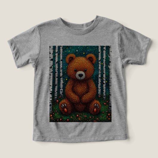 🧸 かわいいクマの森の冒険ギフト 🌲 (デザイン正面)