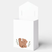 かわいいクマの男の子ベイビーシャワー フェイバーボックス (オープン)