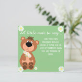 かわいいクマの言い方はメモだ (スタンド正面)