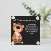 かわいいクマの言い方はメモだ (スタンド正面)