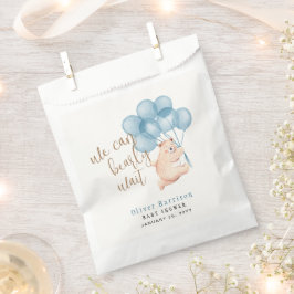 かわいいクマの赤ちゃんシャワーを待つことができる フェイバーバッグ