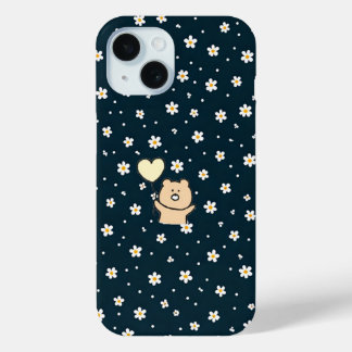かわいいクマのiPhoneケース iPhone 15ケース