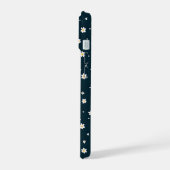 かわいいクマのiPhoneケース iPhone 15ケース (左側面)