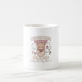 かわいいクマのNICUナース コーヒーマグカップ