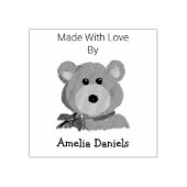 かわいいクマはラブスタンプ ラバースタンプ (インプリント)