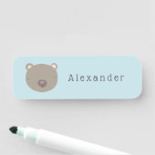 かわいいクマカスタム 名札 (インサイチュ)