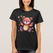 かわいいクマクールテディ前向き Tシャツ (正面)