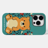 かわいいクマチャーム – 居心地の良い&かわいい雰囲気 Case-Mate iPhoneケース (裏面 (横))