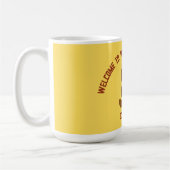 かわいいクマテーマ男の子ベビーシャワー コーヒーマグカップ (左)