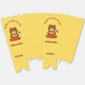 かわいいクマテーマ男の子ベビーシャワー フェイバーボックス (見開き)