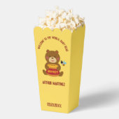 かわいいクマテーマ男の子ベビーシャワー フェイバーボックス (はじけた状態)