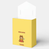 かわいいクマテーマ男の子ベビーシャワー フェイバーボックス (オープン)