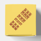 かわいいクマテーマ男の子ベビーシャワー フェイバーボックス (上部)