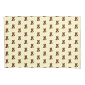 かわいいクマ枕ケース 枕カバー (正面)