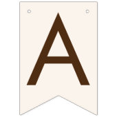 かわいいクマ私たちは良く待つことができジェンダー赤ちゃんシャワー バンティングフラッグ (第3の旗)