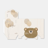 かわいいクマ私たちは良く待つことができジェンダー赤ちゃんシャワー フェイバーボックス (折り畳みなし)