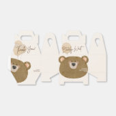 かわいいクマ私たちは良く待つことができジェンダー赤ちゃんシャワー フェイバーボックス (折り畳みなし)