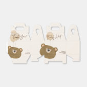 かわいいクマ私たちは良く待つことができジェンダー赤ちゃんシャワー フェイバーボックス (折り畳みなし)