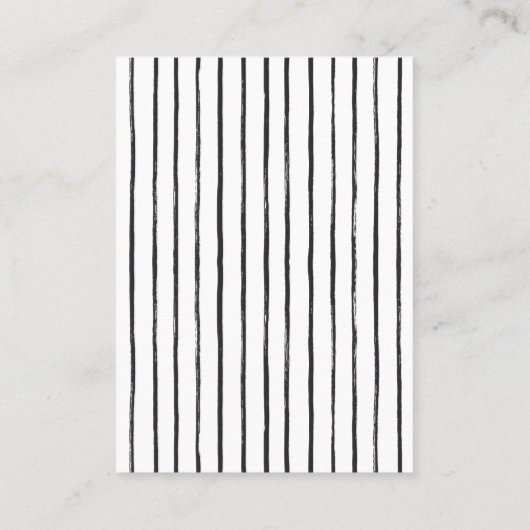 かわいいクマ赤ちゃんシャワーおむつラッフルエンクロージャカード プレイスカード (裏面)