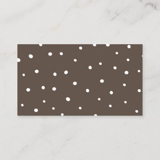 かわいいクマ赤ちゃんシャワーおむつラッフルチケット エンクロージャーカード (裏面)