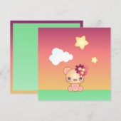 かわいいクマ (正面/裏面)