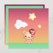 かわいいクマ (正面/裏面)