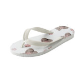 かわいいクマ キッズビーチサンダル (アングル)