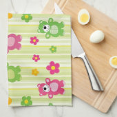 かわいいクマ キッチンタオル (四つ折り)