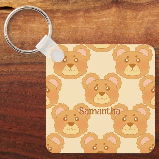 かわいいクマ キーホルダー (正面)