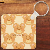 かわいいクマ キーホルダー (裏面)