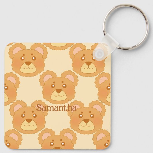 かわいいクマ キーホルダー (裏面)